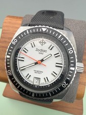 Orologio Zodiac Sea Dragon ZO2215 Subacqueo Quarzo Funzionante Acciaio Inox.