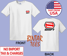 Shift Racing Speed Men's White Size S to 5XL