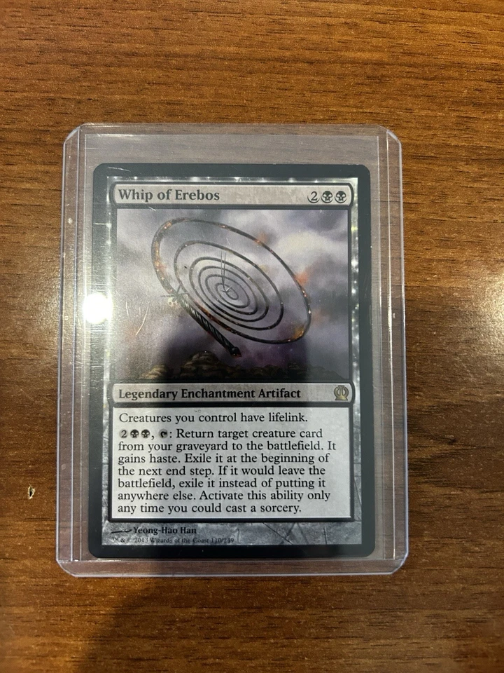 MTG Whip of Erebos 110/249 2013 Theros Rare Artifact - LP - Image 2 of 3