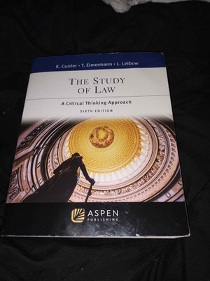 The Study of Law: A Critical Thinking Approach Connected eBook w