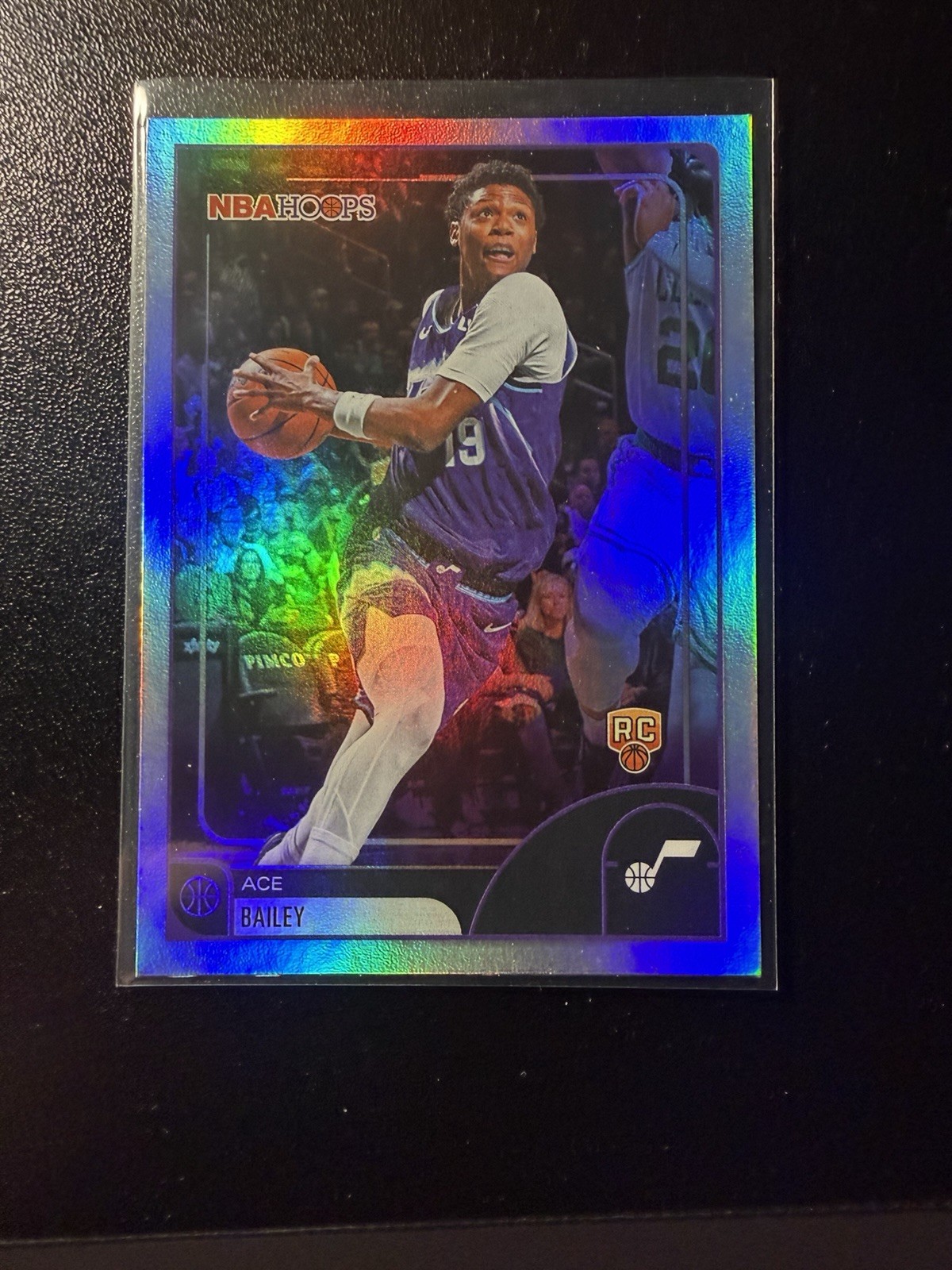 Topps 2026 NBA Hoops Ace Bailey Rookie #38 Utah Jazz Basketball Card