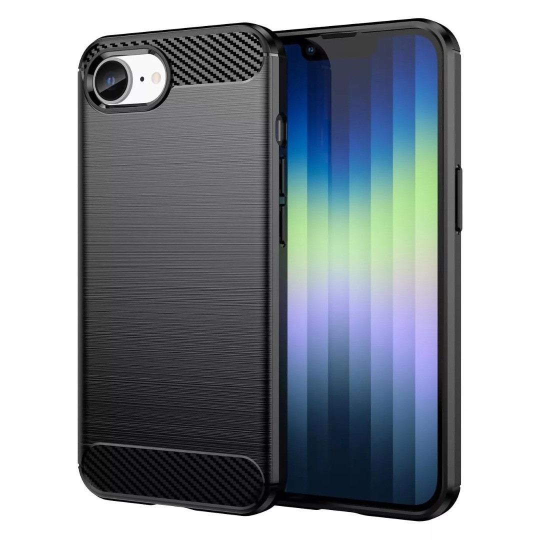 DXDXZDXLUF Custodia In Fibra Di Carbonio Per IPhone 16/16 Plus/16 Pro/16 PRO Max, Cover Magnetica Per Telefono Smerigliata, Protezione Della Fotocamera, Anti-Impronte, Custodia Sottile, 16 PRO, Nero - Foto 3