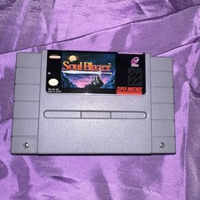 Enix Soul Blazer Nintendo SNES NTSC-U/C (US/Canada) Game Cartridge Only