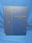 1916-1945 Mercury Head Dime Collectible Whitman Coin Album - Includes 76 Coins!