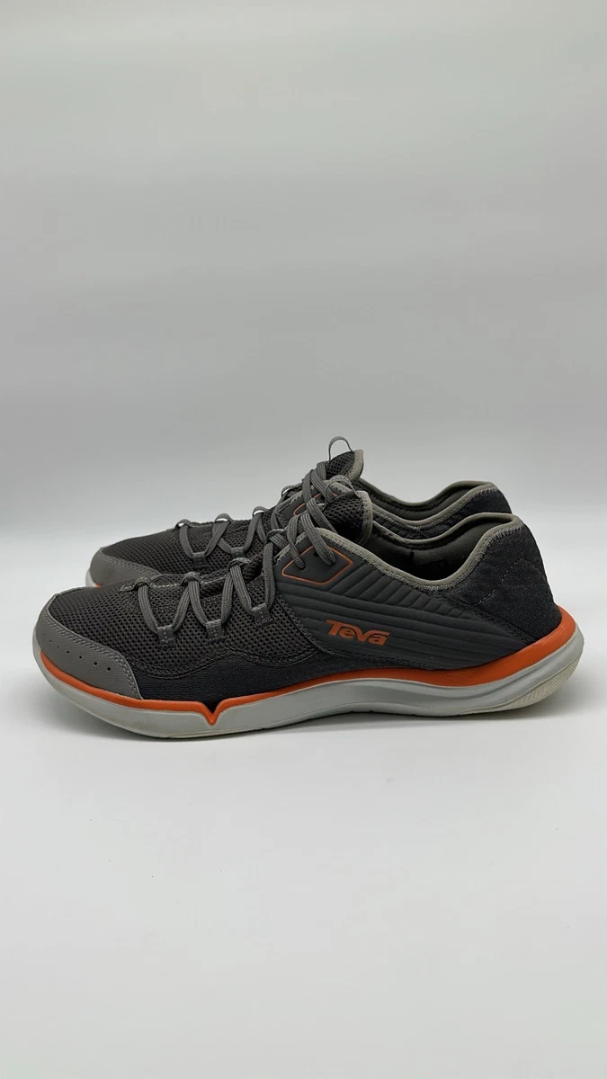 Teva Evo Red Gray Mesh Water Shoes Mens Size 9 Athletic Sneakers Lace Up Comfort Teva churn evo water - Gem main image 2