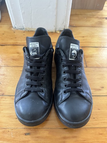 Adidas Stan Smith Raf Simons Core Black Size 8