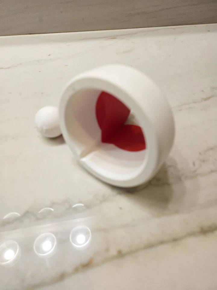 Soporte dispensador de jabón sombrero de Papá Noel vacaciones de Navidad Foto 4 de 4