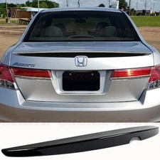 2008-2010 2011 2012 Honda Accord 4dr Factory Style Spoiler PAINTED GLOSS BLACK