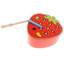 aimant en bois attraper un jouet de jeu