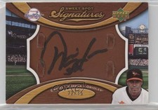 2007 Sweet Spot Brown Black Ink 22/75 Daniel Cabrera #SS-DC Auto 0o87