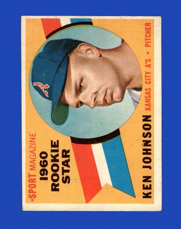 1960 Topps Set-Break #135 Ken Johnson EX-EXMINT *GMCARDS*