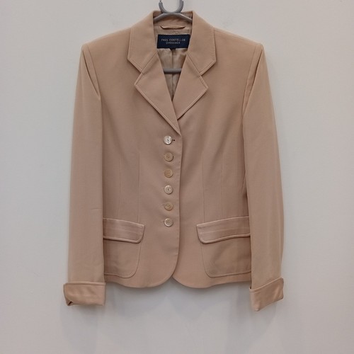 Paul Costelloe Dressage Skirt Suit UK12-14 Beige 3 Piece Tulle Occassion FLT16-C - Picture 10 of 21