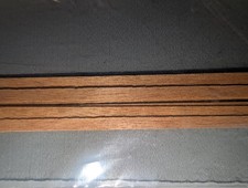 Model Shipways MS3300 Walnut Strips .021x1/8x40" Pack of 5 