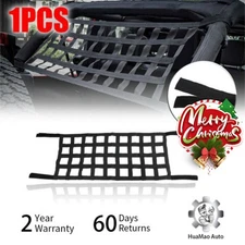 Cargo Net Back Window, Extra Storage, Roof Hammock For Jeep Wrangler Jl Jk Tj Yj