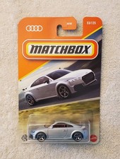 Matchbox 2019 Audi Tt Rs Coupe Silver Sporty High-performance 53125