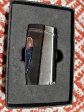 Xikar Astral Single Jet Flame Cigar Lighter - Gunmetal and Blue - New