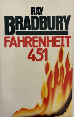 FAHRENHEIT 451 RAY BRADBURY 1988 GRAFTON PAPERBACK SCIENCE FICTION VG