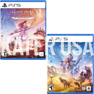 Horizon Forbidden West - Complete Edition + Zero Dawn Remastered PS5 New Bundle