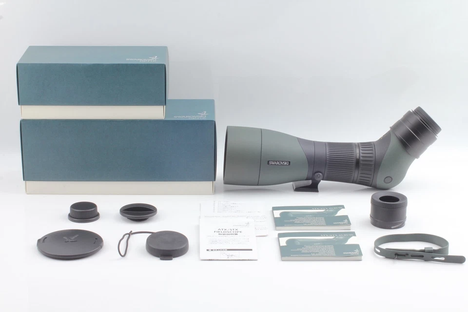 ⏯️[Top MINT]  Swarovski ATX 85mm HD Spotting Scope 20-60x Eyepiec From JAPAN 11B - Image 2 of 4
