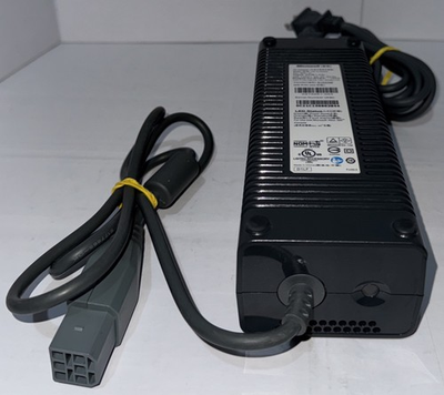 #ad OEM Xbox 360 Fat Power Brick Adapter w OEM Power Cable Clean Tested amp; Works $34.99