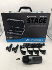 New Drum Kit 600 e600 Sennheiser Drum Mic Package with Case e602 e604 e614