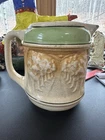 Antique McCoy Pottery “Landscape” Pitcher Often Referred To “The Bridge”