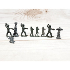 Vintage Soviet Tin Toy Sailors/ Soldiers USSR Russia