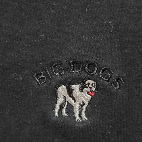 Vintage Big Dogs Crewneck Sweater Adult XL Boxy Y2K RARE - Picture 3 of 6