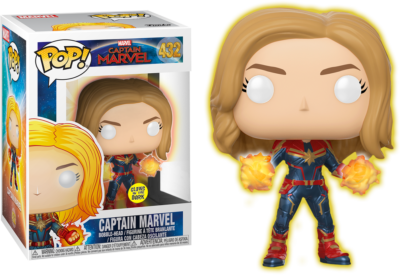 captain marvel glowing hands