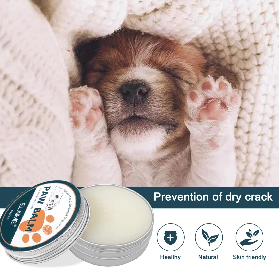 Dry Nose Paw Pad Balm Wax Dogs Pet Cat Feet Heals Repair