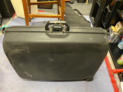 Vintage Samsonite Hard Case Travel Suitcase, Black | eBay