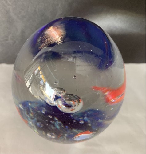 Fish Murano Glass Fish Aquarium Glass Paperweight - Picture 9 of 11