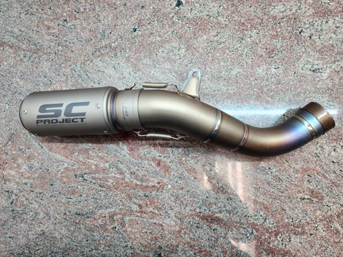 2017-2020 Aprilia RSV4 Tuono V4 SC-Project CR-T Slip-On Muffler Exhaust