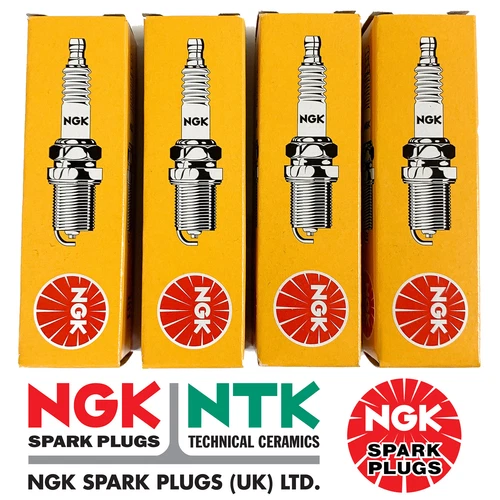 4 X GENUINE NGK SPARK PLUGS BKR6EZ 4619 PREMIUM SPEC SPARK PLUGS FREE DELIVERY!!