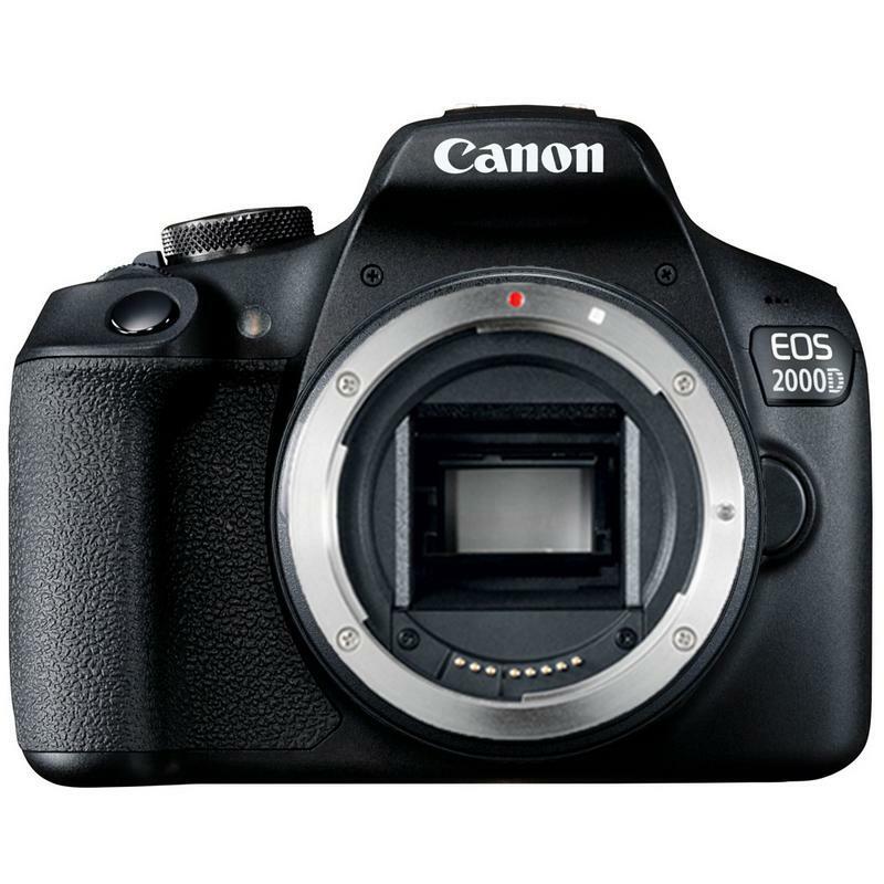 Canon EOS 2000D デジタル一眼レフカメラ Canon EOS 2000D 24.1MP DSLR Camera + 18-55mm Lens + 8GB Accessory