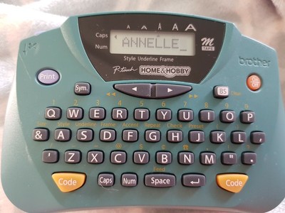 brother p touch home and hobby