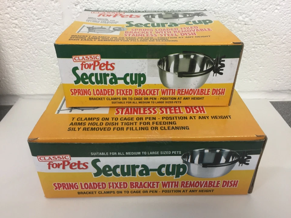 Classic Pet Products - Secura-Cup Dog Kennel / Cage Bowl