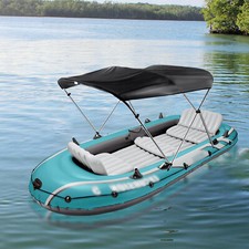 Boat Topside Cover IP85 UV Protect Sunshade 600D Oxford Cloth Aluminum Alloy