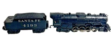 Lionel O Gauge 2-8-4 AT & SF # 4193 with Santa Fe Tender