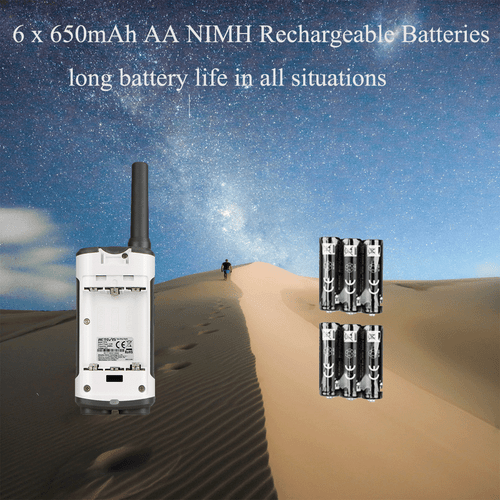 Retevis RT45 PMR446 Funkgerät Lizenzfrei 16 Kanäle Walkie Talkie Ostern Geschenk - Bild 7 von 11