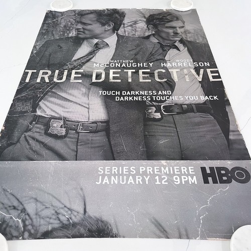 HBO Werbe-Poster True Detective 27" x 40" Staffel 1 Promo 2014 authentisch - Bild 5 von 20
