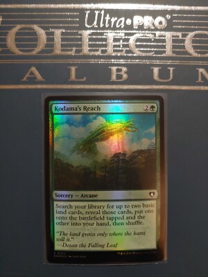 Kodama's Reach Commander Masters Foil