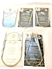 Skacel Addi Turbo Knitting Needles Set Of Five.