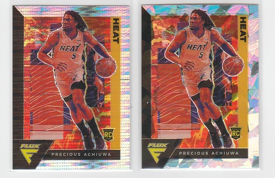 PRECIOUS ACHIUWA 2020-21 FLUX ROOKIE RAINBOW LOT (2) #218 PULSAR