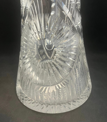 American Brilliant Large Decorative Pitcher - Picture 4 of 6