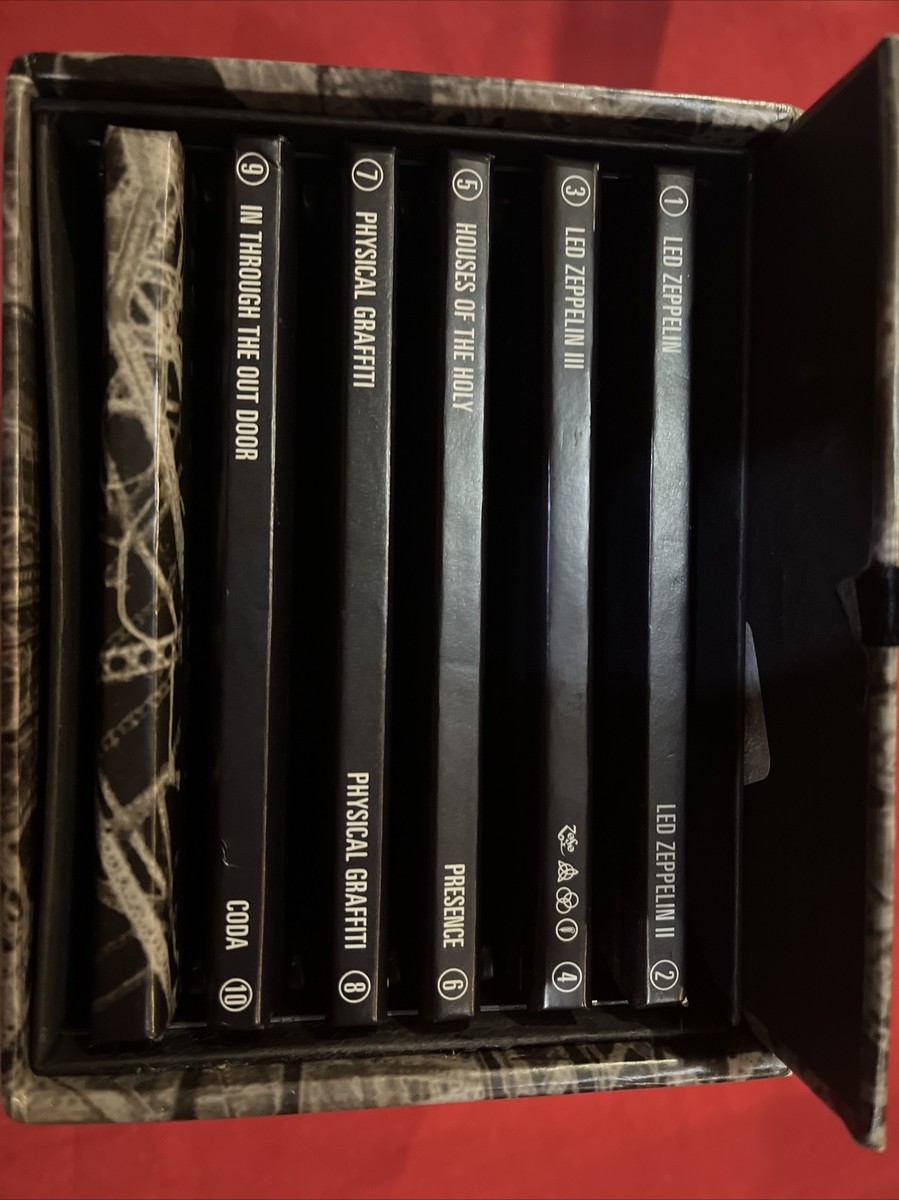 Led Zeppelin The Complete Studio Recordings CD Box Set | eBay