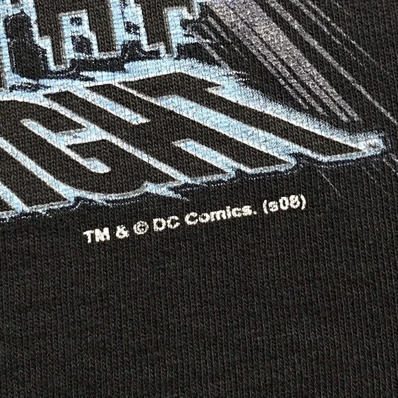 Rare ‘08 DC Comics The Dark Knight Christian Bale Batman Shirt - Size 7 (Boy) - Image 3 of 4