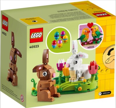*BRAND NEW*  Lego Seasonal Easter Rabbits Display Set #40523  *RETIRED*