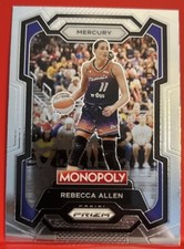 Rebecca Allen 2024 Panini WNBA Monopoly Prizm Card #18 Phoenix Mercury