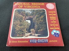 Sawyer's View-Master Set  A 828 NATURAL BRIDGE OF VIRGINIA Unopended 1950's